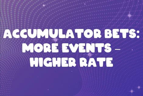 1win Casino offers accumulator bets to players from Bangladesh - the more events, the bigger the wager